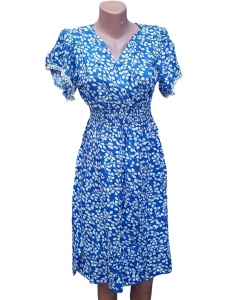 Rochie de vara cu diferite imprimeuri model nou cod x5659