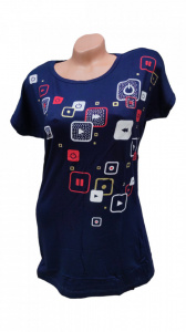 tricou dama cu maneca scurta cod m3260