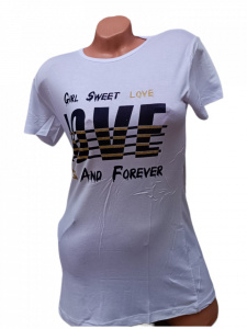 tricou dama cu maneca scurta cod m814