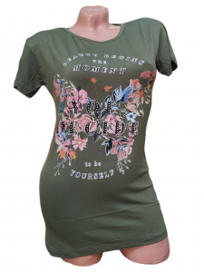 Tricou dama cu maneca scurta cod x0181 - Img 2