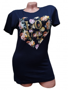 Tricou dama cu maneca scurta cod x0184 - Img 2