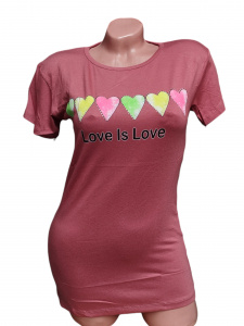 Tricou dama cu maneca scurta cod x0201 - Img 2