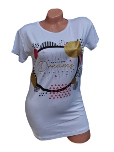 Tricou dama din bumbac model nou cod x1282