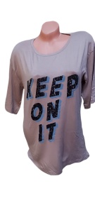 Tricou dama din bumbac model nou cod x2772