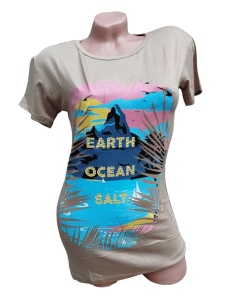 Tricou dama din bumbac model nou cod x2852