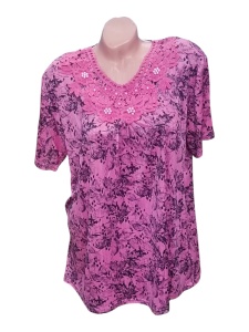 Bluza dama eleganta cu maneca scurta model nou cod x5835