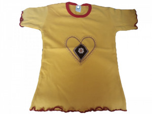 Bluza fata moderna cu maneca scurta cod 1131 - Img 4