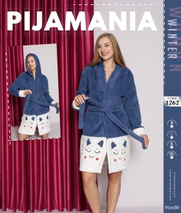Halat cocolino gros si calduros pentru dama model nou cod x20358