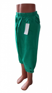 Pantaloni 3 sfert de dama ce imita inul cod x0415