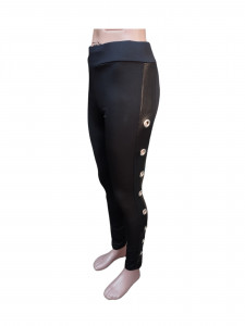 Pantaloni conici calitativi de dama cod T1184 - Img 2