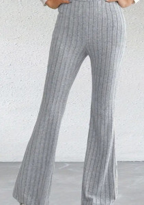 Pantaloni din tricot calitativ de dama cod T1214 - Img 2