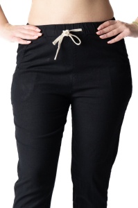 Pantaloni lungi eleganti ce imita inul pentru dama model nou cod x5532
