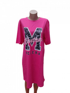 rochie dama cu maneca scurta cu buzunare cod n3413 - Img 2