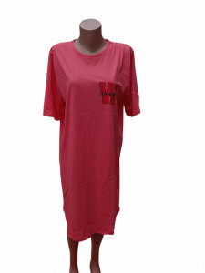 rochie dama cu maneca scurta cu buzunare cod n3443 - Img 1