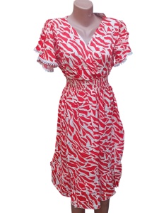 Rochie de vara cu diferite imprimeuri model nou cod x5660