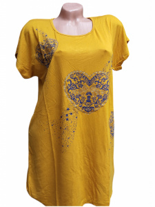 Tricou dama calitativ cu maneca scurta cod x0295 - Img 1