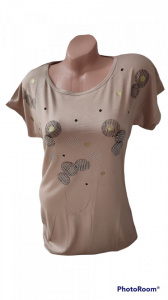 Tricou damă cu maneca scurta cod 49035