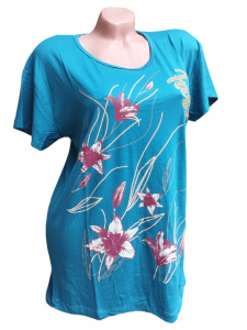 Tricou dama cu maneca scurta cod x0264 - Img 2