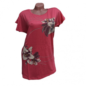 Tricou dama cu maneca scurta cod x0309 - Img 2