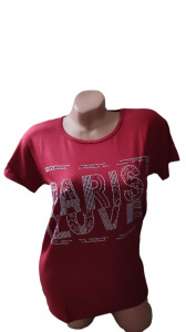 Tricou dama cu maneca scurta cod x0348 - Img 2