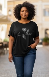 Tricou dama cu maneca scurta, marimi pana la 10xl