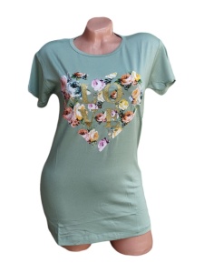 Tricou dama din bumbac model nou cod x1200