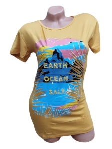 Tricou dama din bumbac model nou cod x2853