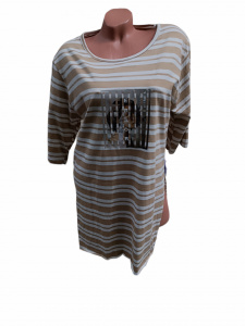 tricou scurt stil tunica model nou cod L17294