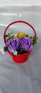 Aranjamente florale din săpun cod k15 - Img 2