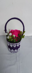 Aranjamente florale din săpun cod k527 - Img 3