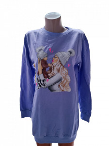 bluza dama cu maneca lunga cod m1946 - Img 1