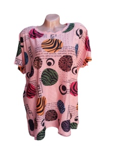 Bluza dama cu maneca scurta cod x2426