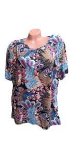 Bluza dama cu maneca scurta cod x2476