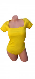 Body dama calitativ din tricot subtire cod T955 - Img 2