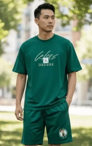 Compleu barbati de vara, tricou cu maneca scurta si pantaloni scurti