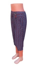 Pantaloni 3 sfert vaporosi de vara pentru dama cod x5393