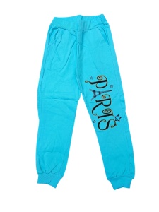 Pantaloni lungi de trening din bumbac pentru copii cod x10068