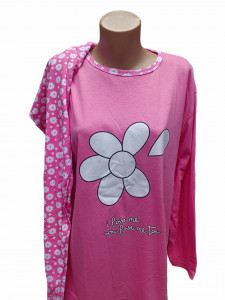 pijama dama bumbac 100% model nou cod L74814 - Img 1