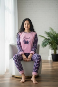 Pijama groasa cocolino de dama COD PJ-052