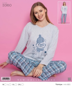 Pijama groasa de dama cod x3538