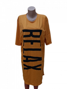rochie dama cu maneca scurta cu buzunare cod n3435 - Img 2