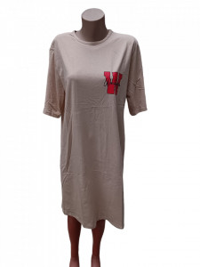 rochie dama cu maneca scurta cu buzunare cod n3445 - Img 2