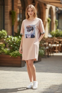 Rochie dama scurta sport, model casual confortabil