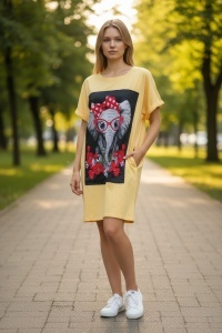 Rochie dama scurta sport, model casual confortabil