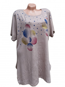 Tricou dama calitativ cu maneca scurta cod x0315 - Img 2