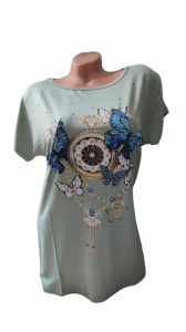 Tricou dama cu maneca scurta cod a747