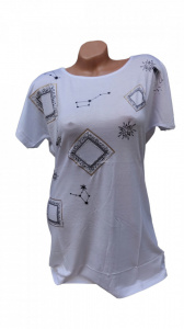 tricou dama cu maneca scurta cod m3336