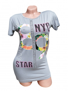 Tricou dama cu maneca scurta cod x0202 - Img 2