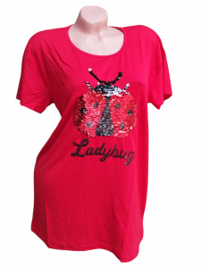 Tricou dama cu maneca scurta cod x0254 - Img 2