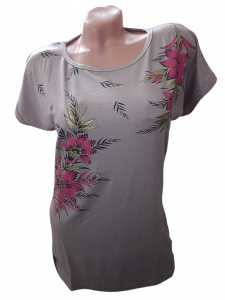 Tricou dama cu maneca scurta cod x0336 - Img 2